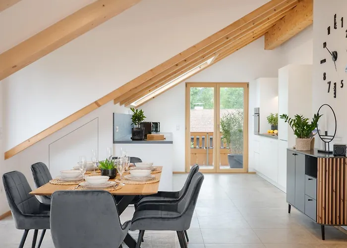 Apartman Fenjoy Ferienapartments Am Chiemsee Mit Bergblick