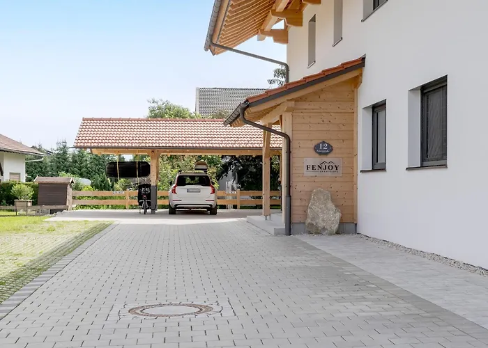 Fenjoy Ferienapartments Am Chiemsee Mit Bergblick דירה